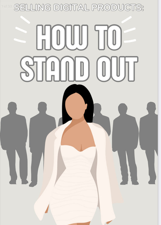 Selling digital product how to stand out (With MMR rights)