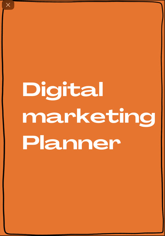 Digital product beginner planner (With MMR rights)